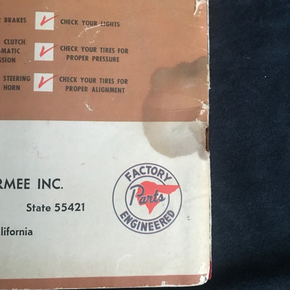 1950 Pontiac Dealer Paul R Warmee Inc Van Nuys CA Road Maps of America Book - Picture 7 of 11